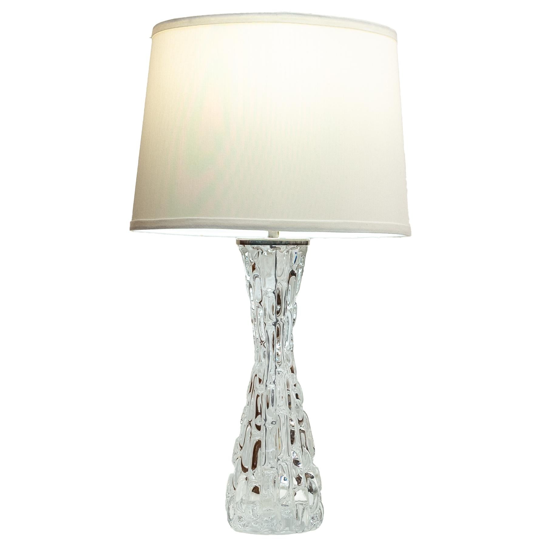 Orrefors Table Lamp Pair For Sale 9