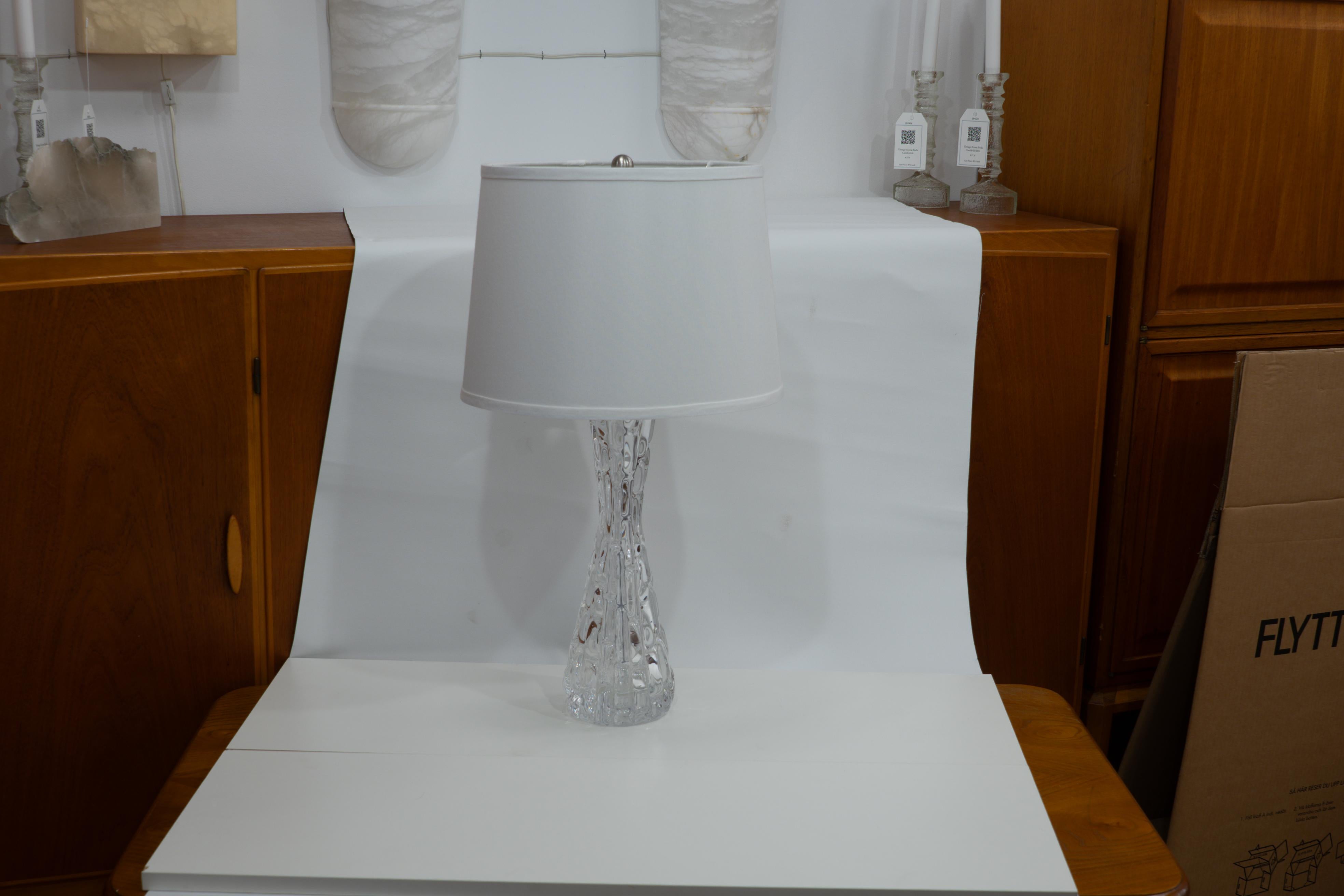 Orrefors Table Lamp Pair For Sale 12