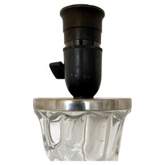 Orrefors Textured Glass Table Lamp Rd-1477 by Carl Fagerlund, Sweden