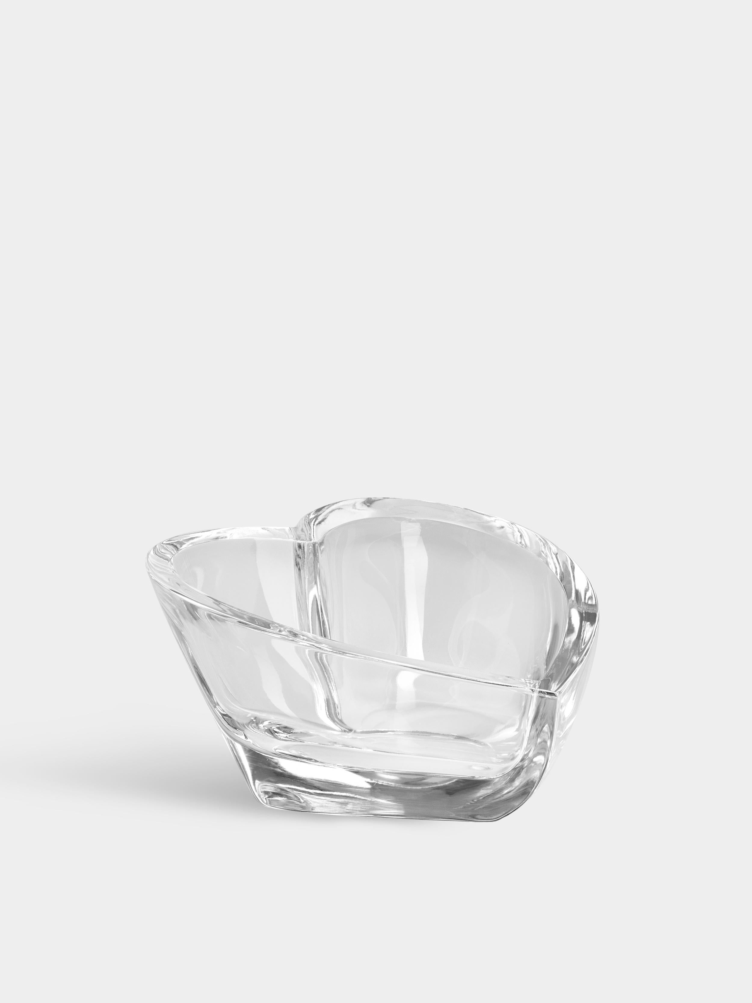 Slovenian Orrefors Valentino Bowl Clear For Sale