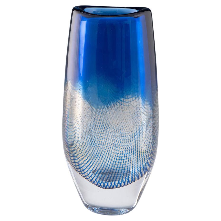 Orrefors Vase - Kraka Entworfen von Sven Palmqvist im Angebot