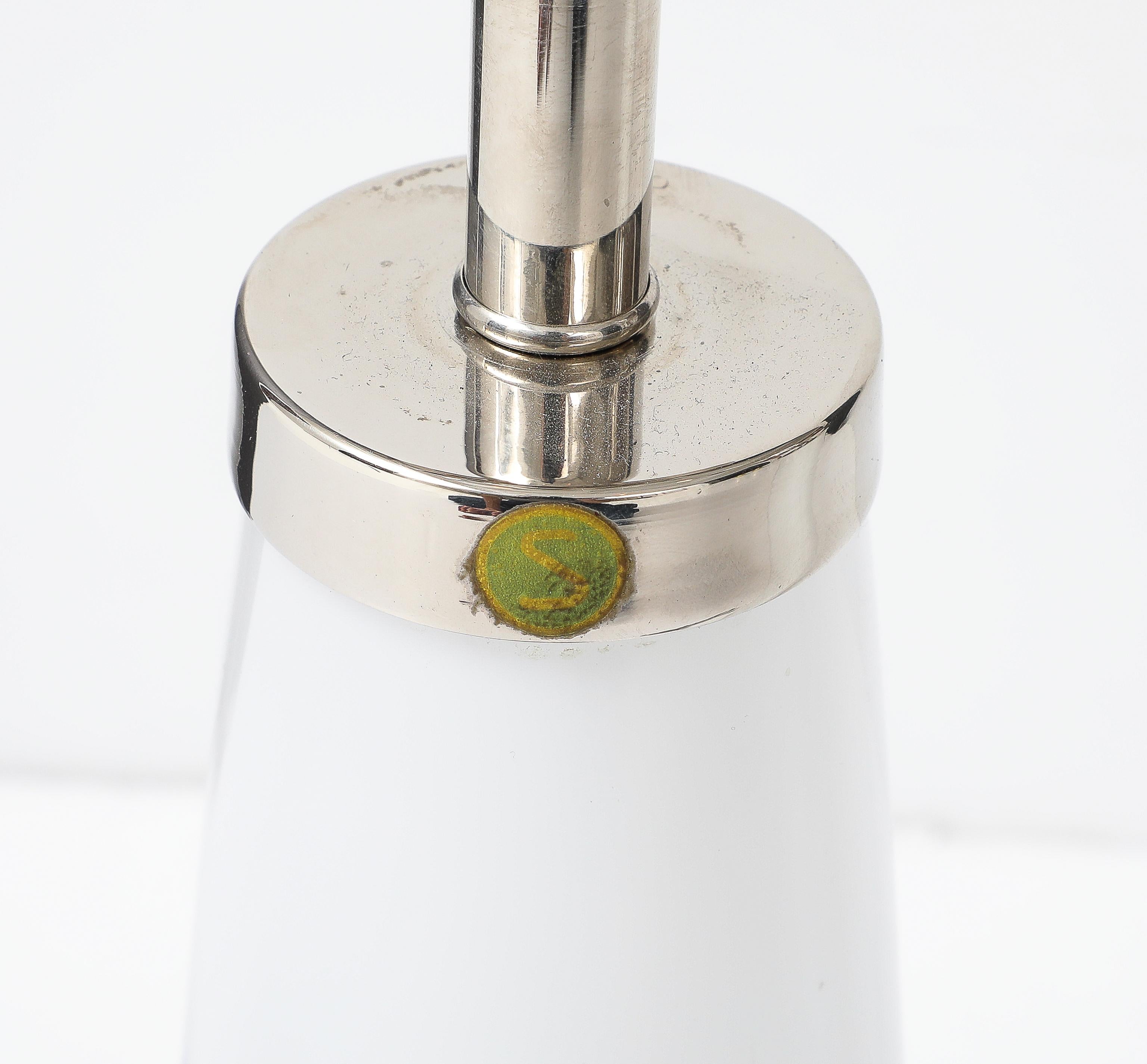 Lampade Orrefors in cristallo bianco in vendita 3