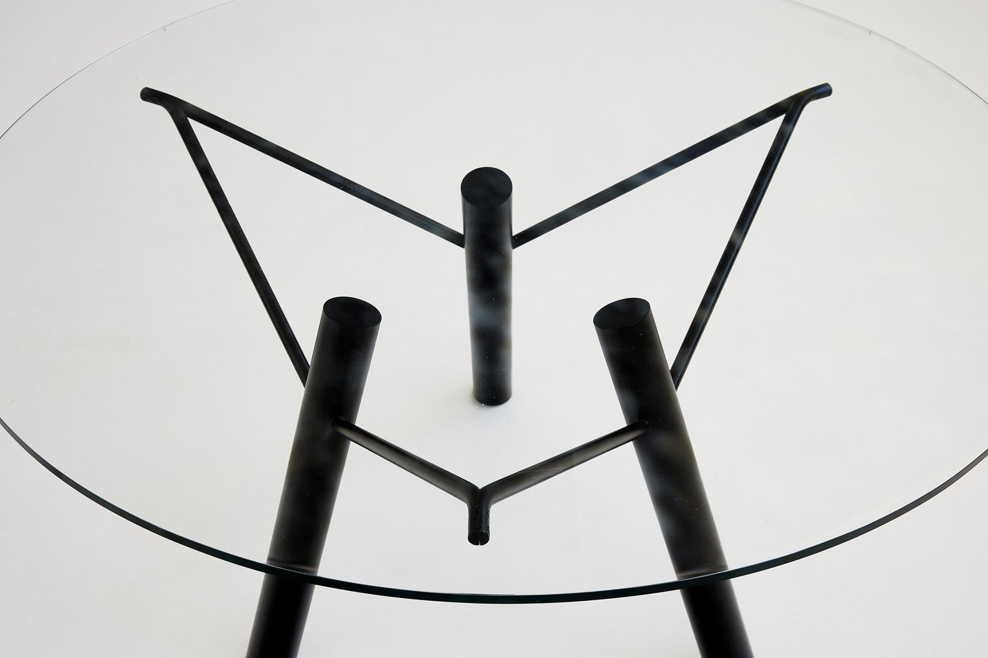 Laqué Table de salle à manger 