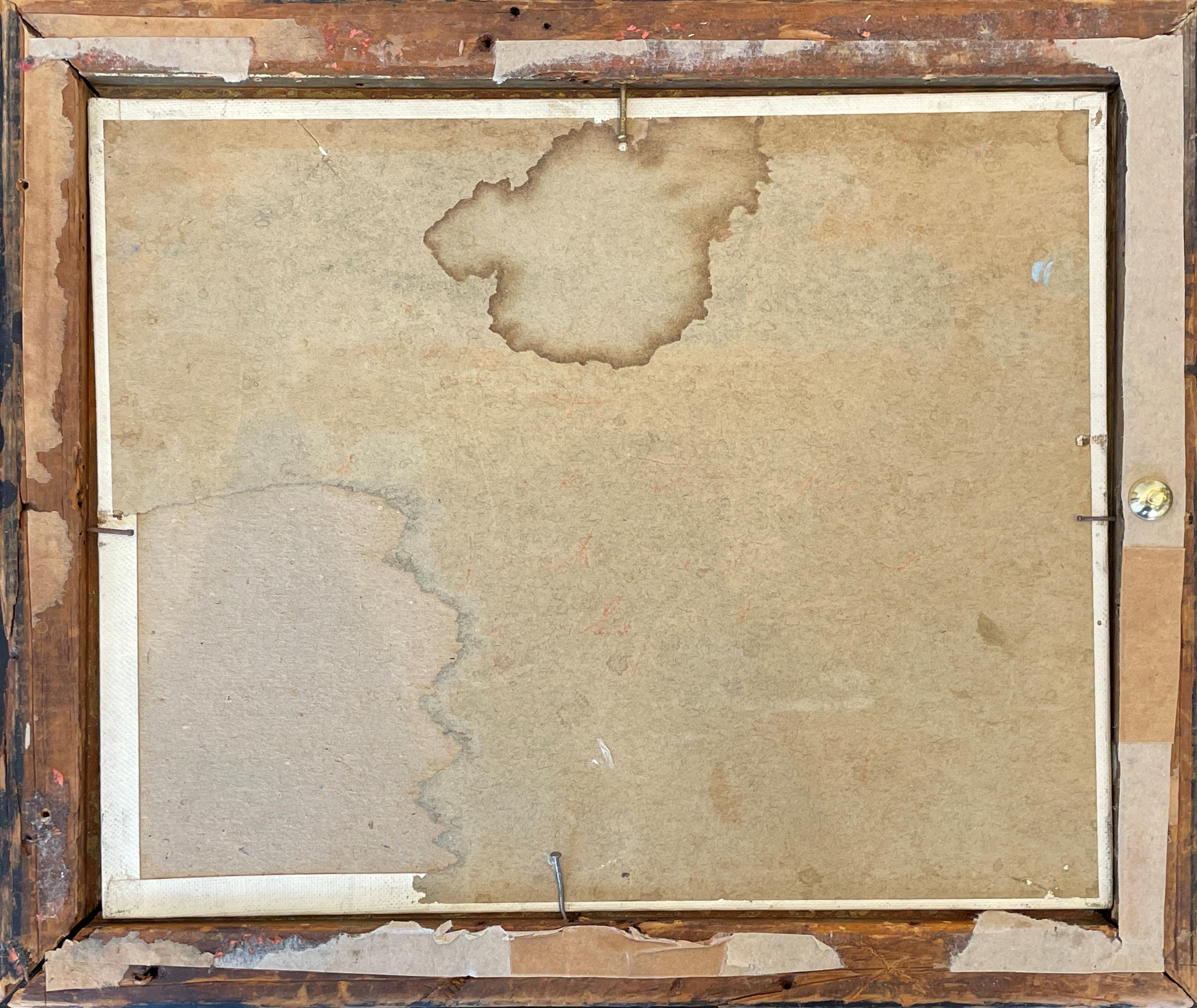 Orrin White
Paysage de montagne de Californie
Signé en bas à droite
Huile sur carton
8 x 10 pouces

Peintre paysagiste de renommée nationale, qui a passé la majeure partie de sa carrière en Californie, Orrin White est né à Hanover, dans l'Illinois. 