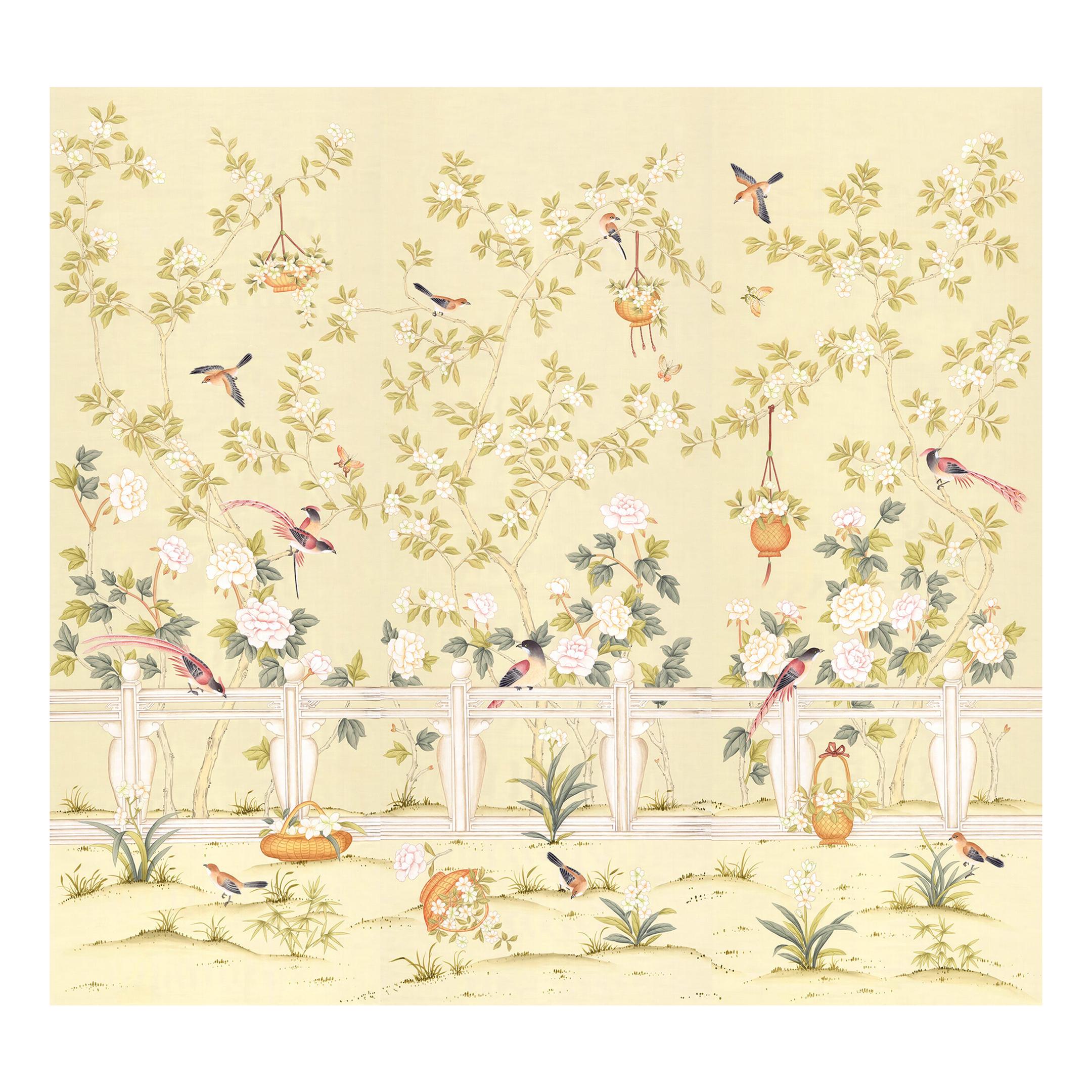 Orsay Garden Chinoiserie Wallpaper
