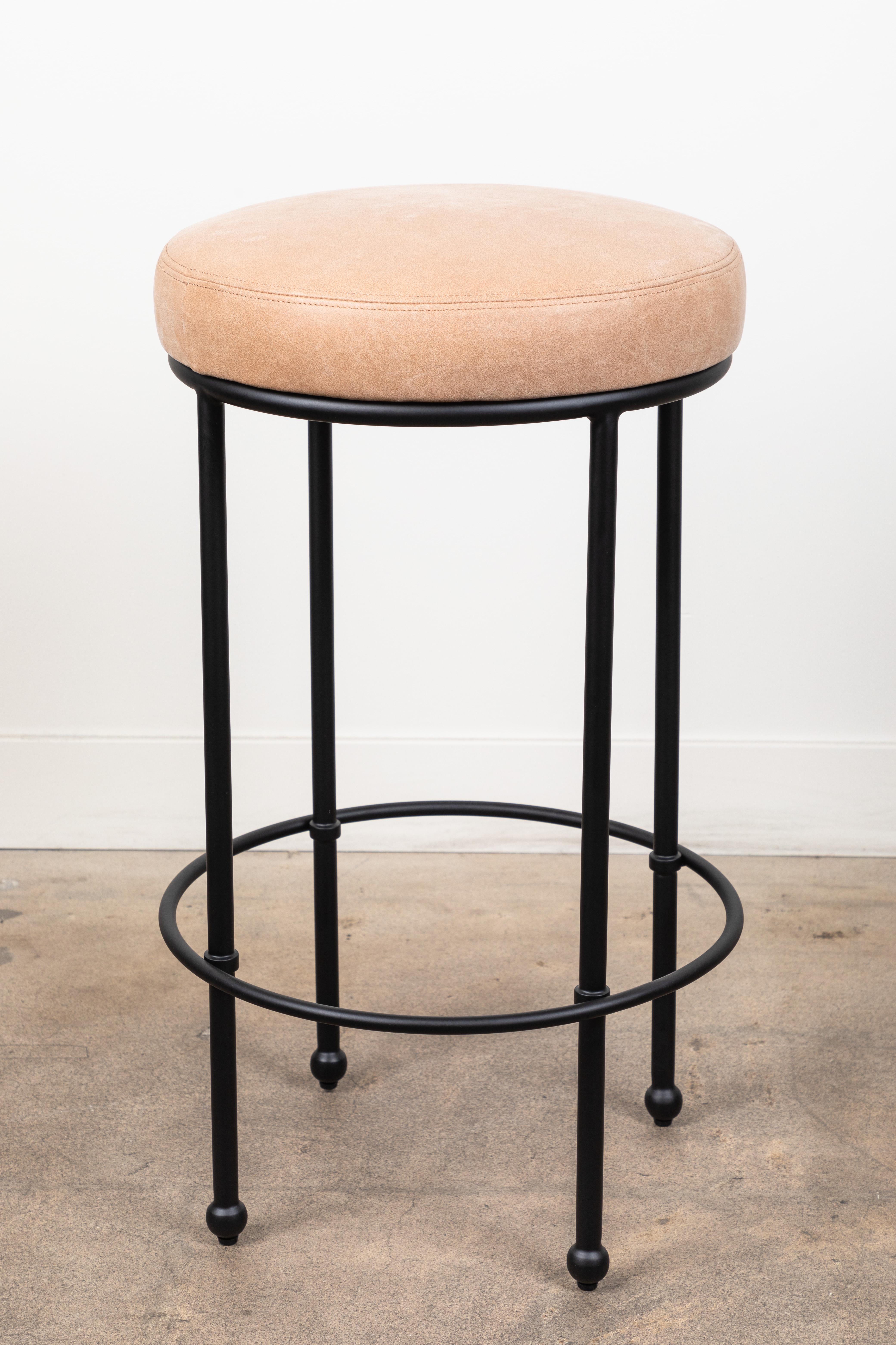 Contemporary Orsini Barstool by Lawson-Fenning For Sale