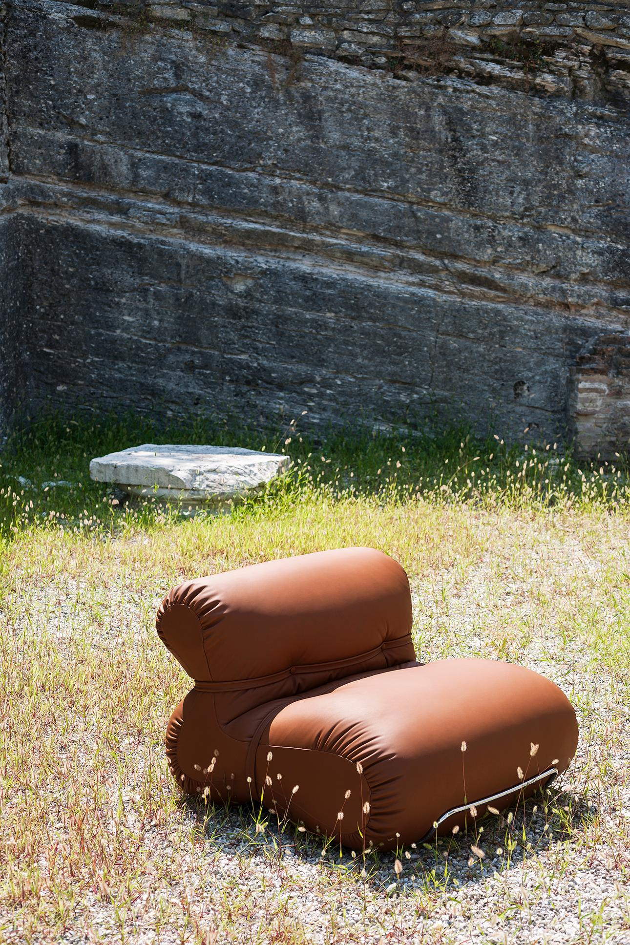 Contemporary Orsola Armchair  designed by Gastone Rinaldi for Tacchini