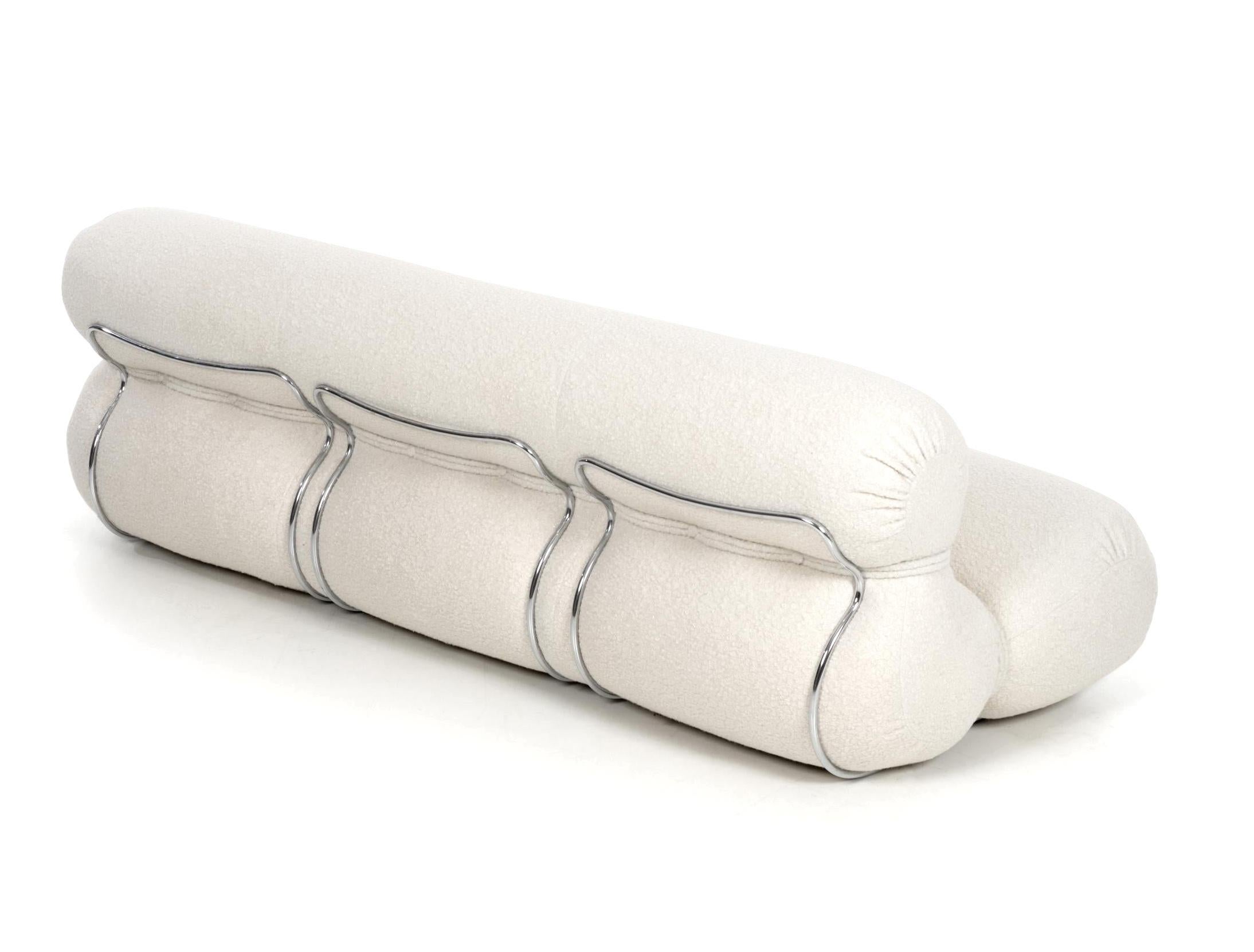 Orsola - Canapé en tissu de Gastone Rinaldi pour Tacchini L 240 cm (94.5 in) Neuf - En vente à Alcamo, IT