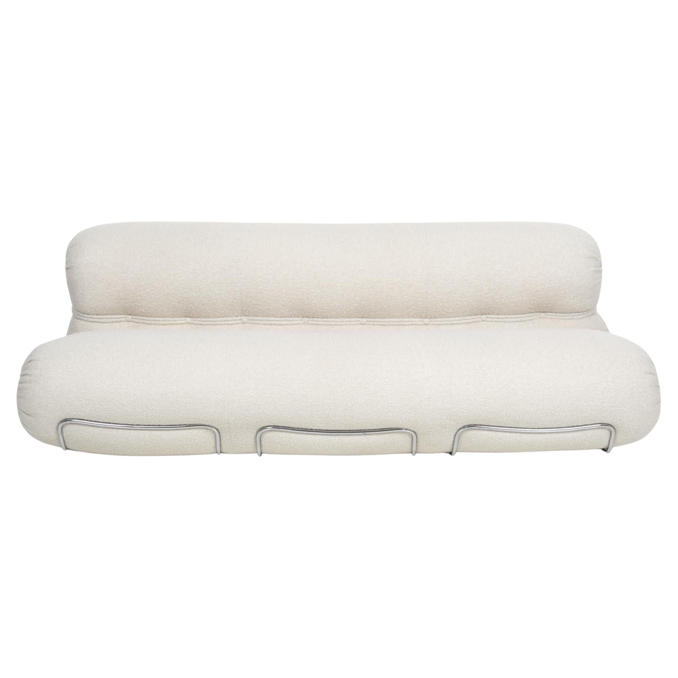 Orsola - Canapé en tissu de Gastone Rinaldi pour Tacchini L 240 cm (94.5 in) en vente