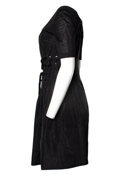 Orson + Bodil, schwarzes Seidenkleid