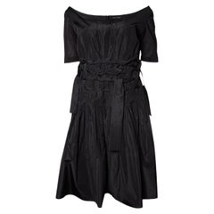 Orson + Bodil, schwarzes Seidenkleid