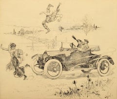The Car Chase Cartoon
