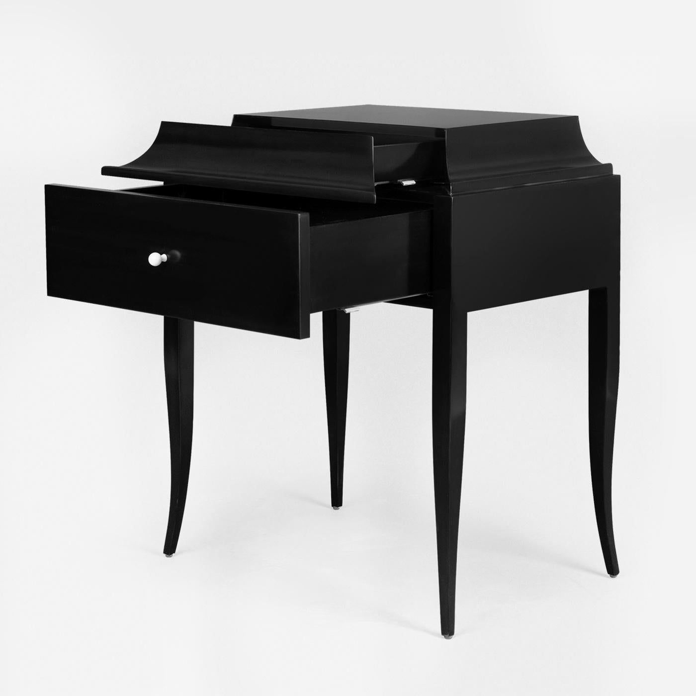 English Ortens Nighstand or Side Table For Sale