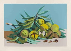 Nature morte - Lithographie de Ortensio Gionfra - années 1970