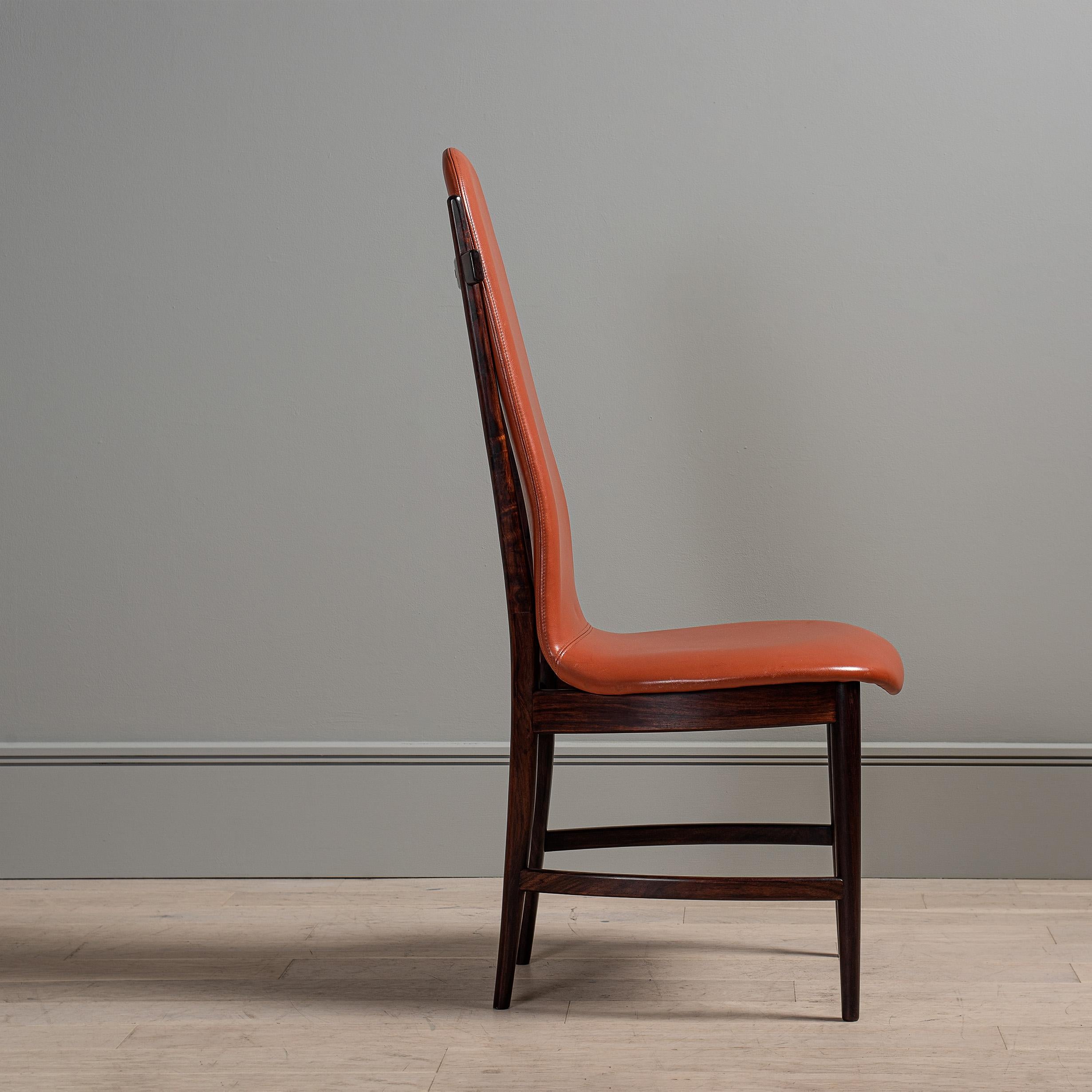 Sedia con schienale alto Orum H. H. in vendita 1