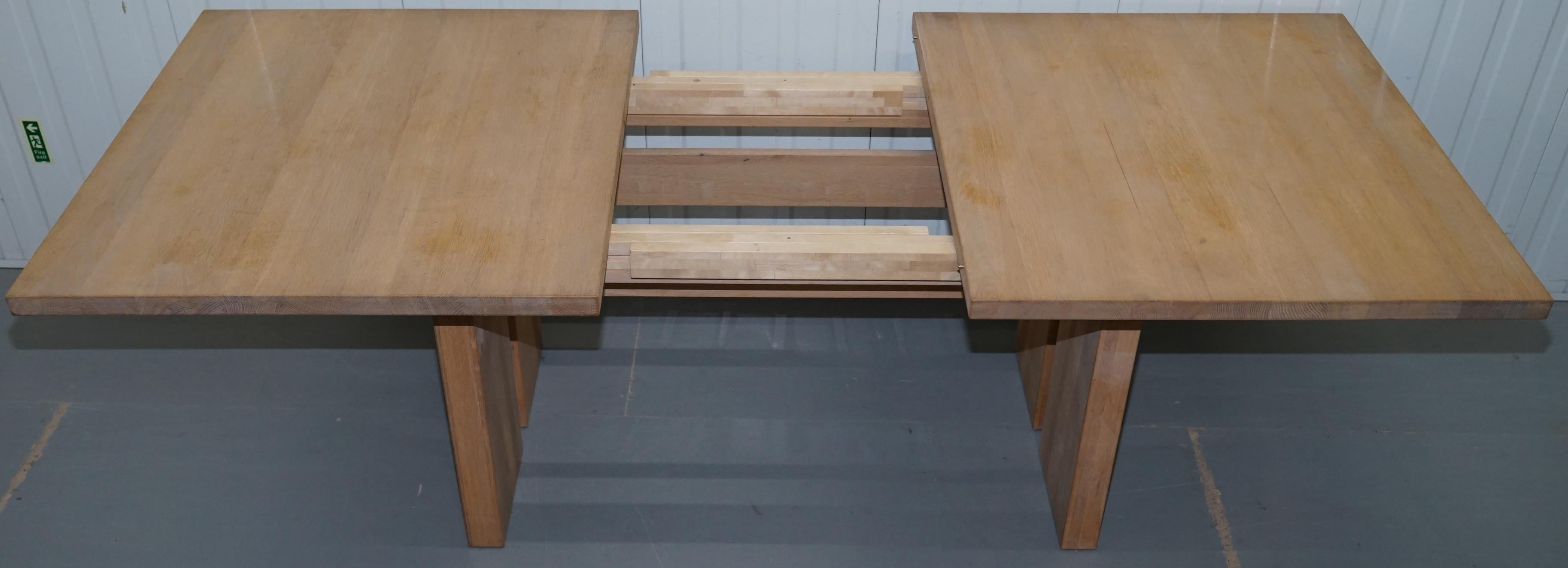 Table à manger à rallonge contemporaine en bois de frêne massif danois Orum Mobler Denmark en vente 4