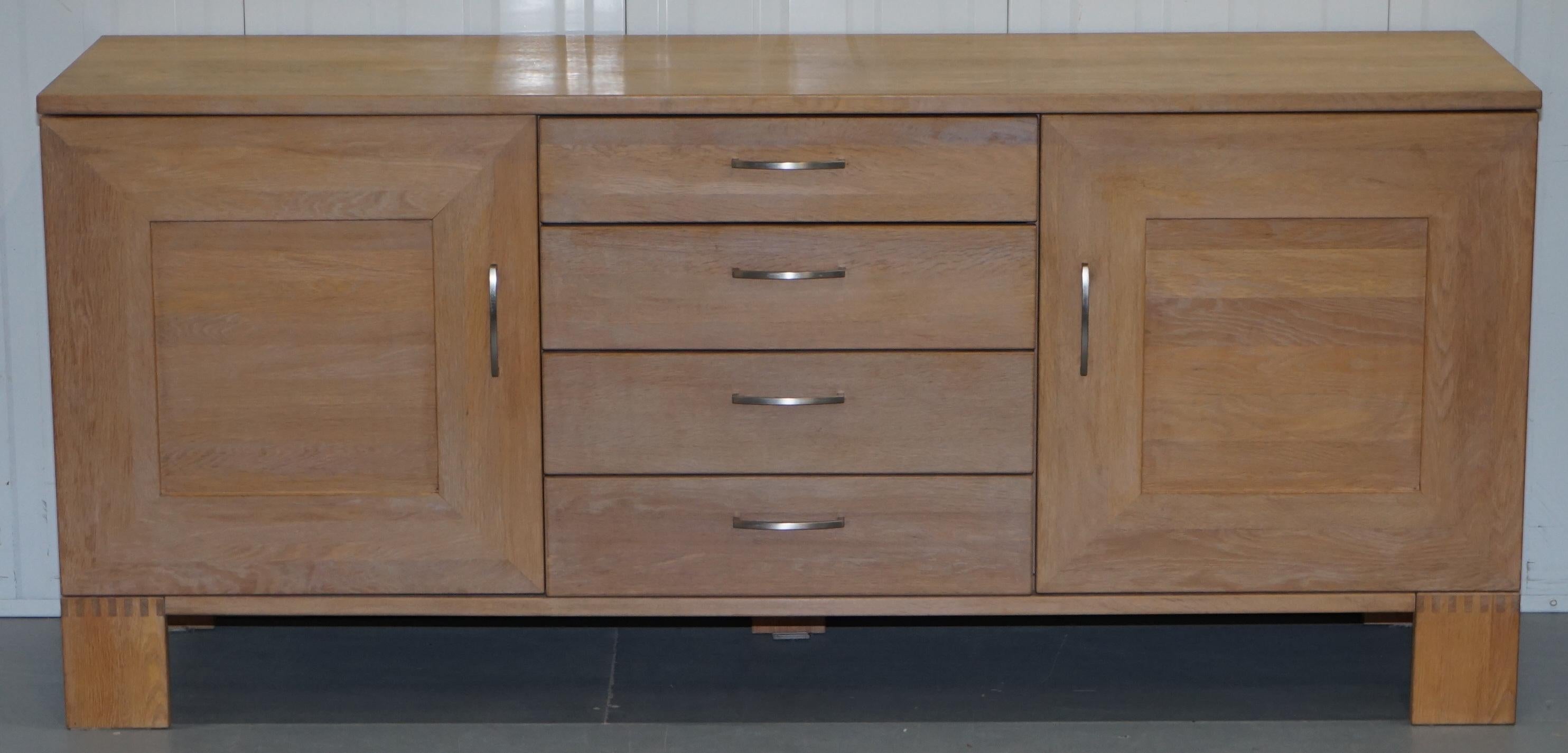 We are delighted to offer for sale this original Orum Mobler solid Ash sideboard with drawers

Please note the delivery fee listed is just a guide, it covers within the M25 only

This sideboard is part of a suite, I have the matching set of
