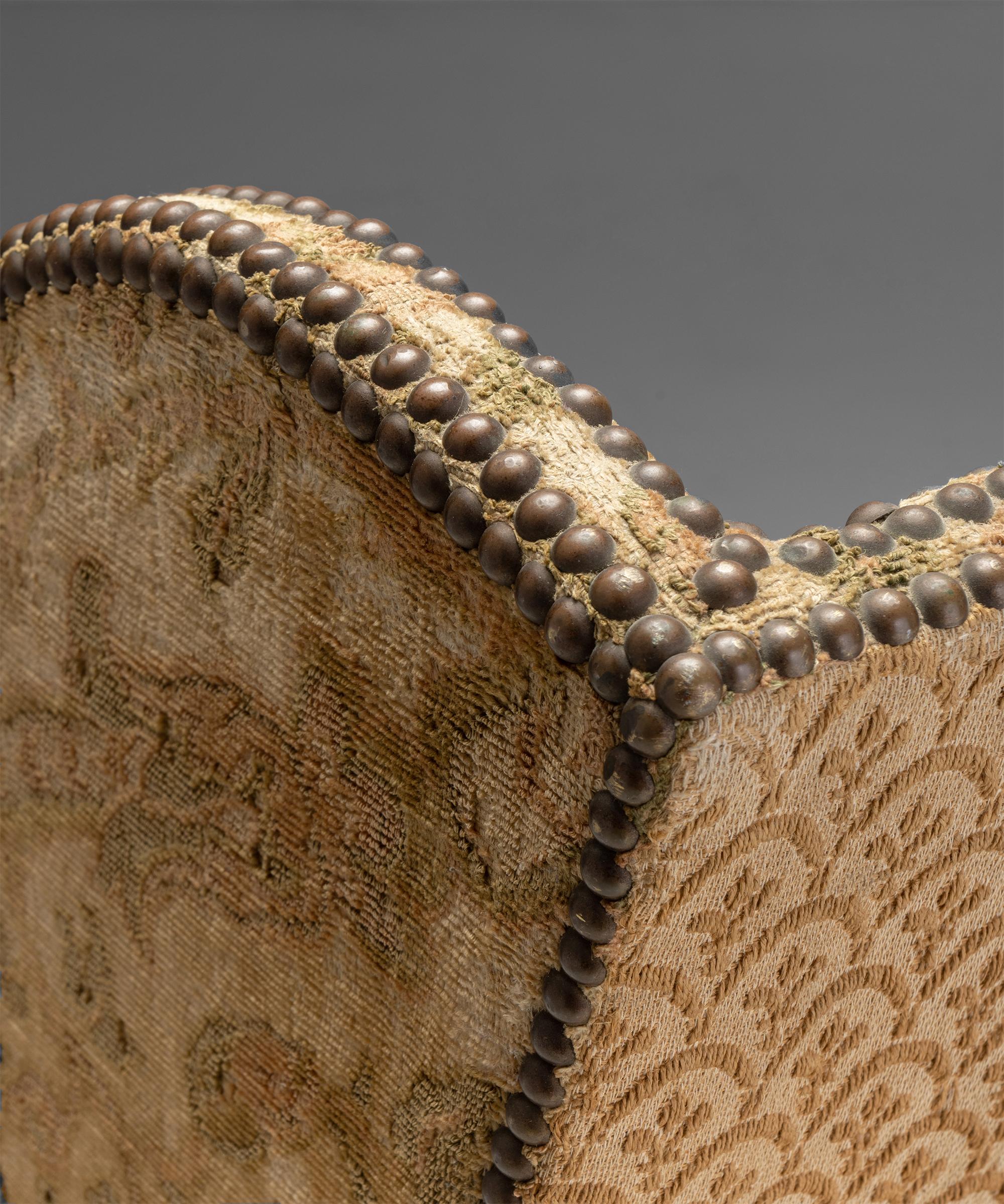 Upholstery Os De Mouton Sofa, France circa 1750