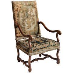 Os de Mouton Tapestry Chair, circa 1870