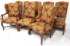 Os De Mouton Wingback Dining Chairs by Century Furniture, Set of 8