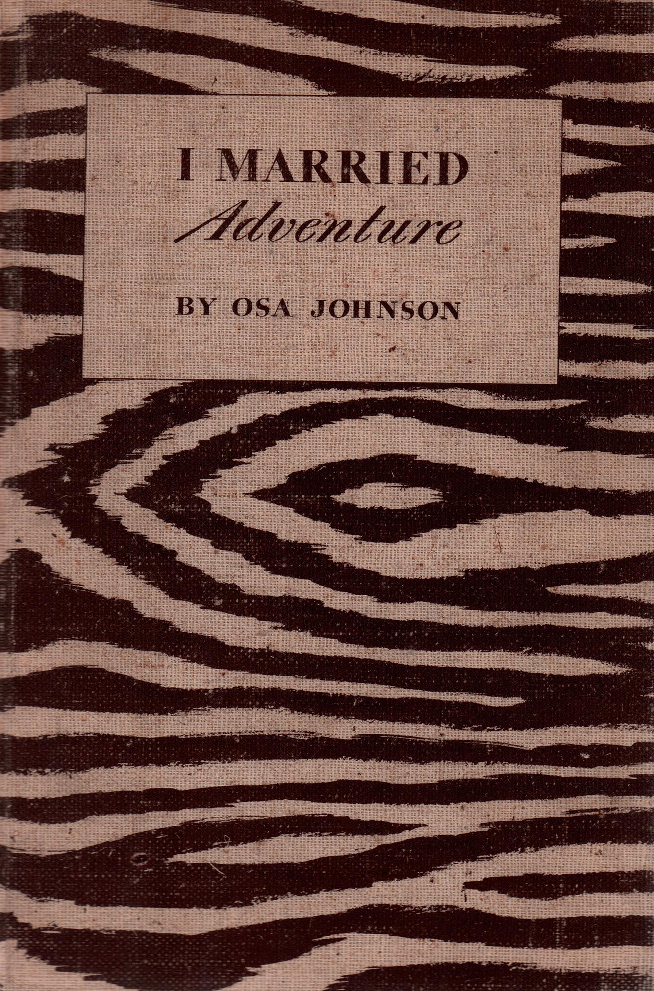 Osa Johnson's I Married Adventure, 1940 For Sale 2