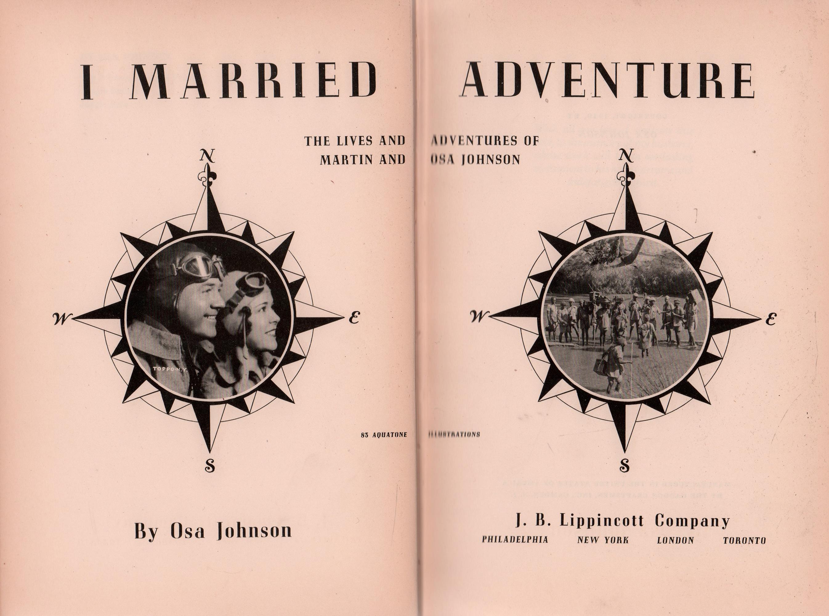 Osa Johnson's I Married Adventure, 1940 For Sale 3