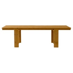  'Osa' Outdoor Dining Table in Solid Finnish Pine for Vaarnii