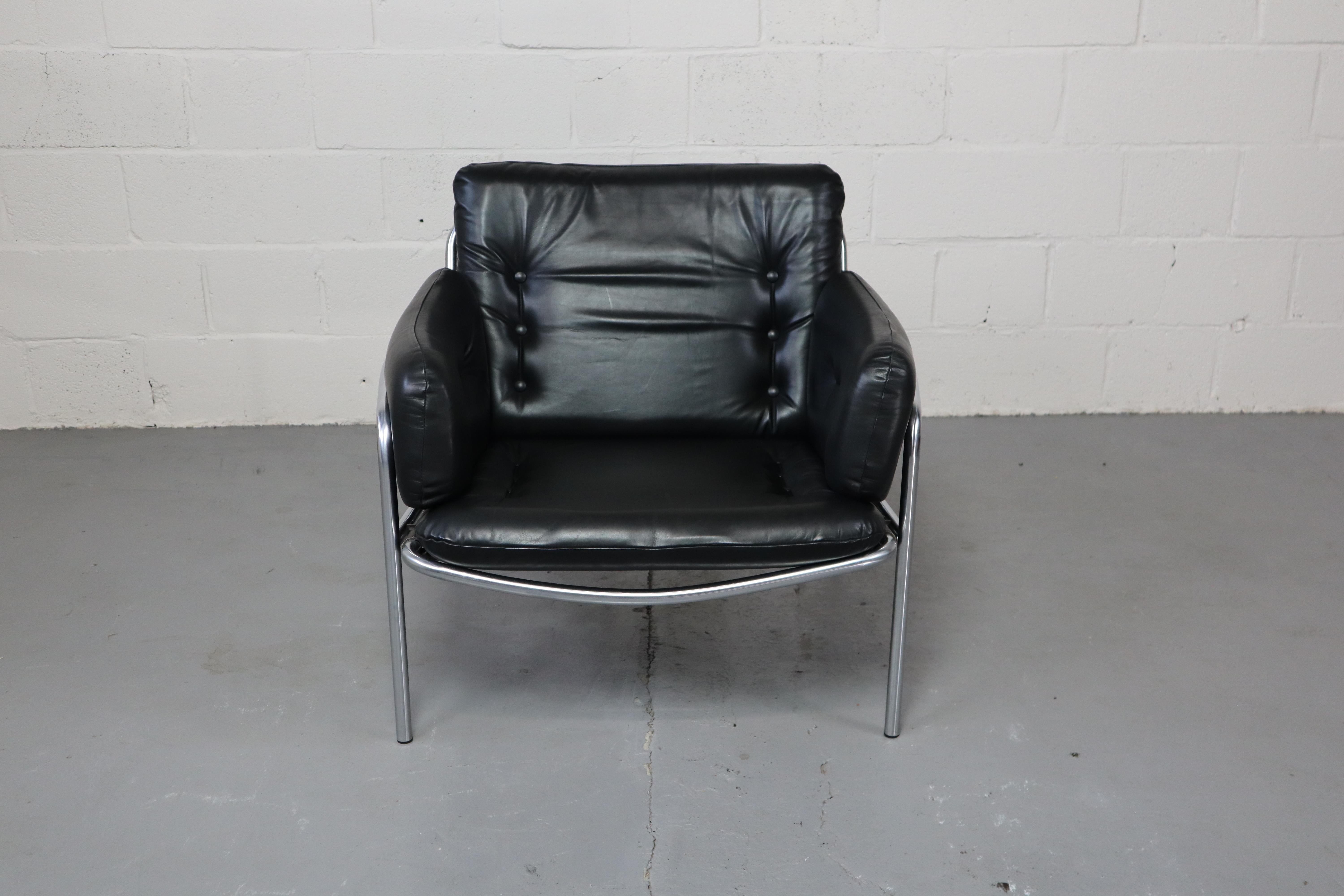 Mid-Century Modern Osaka SZ08 lounge chair by Martin Visser for 't Spectrum Netherlands, 1969 For Sale