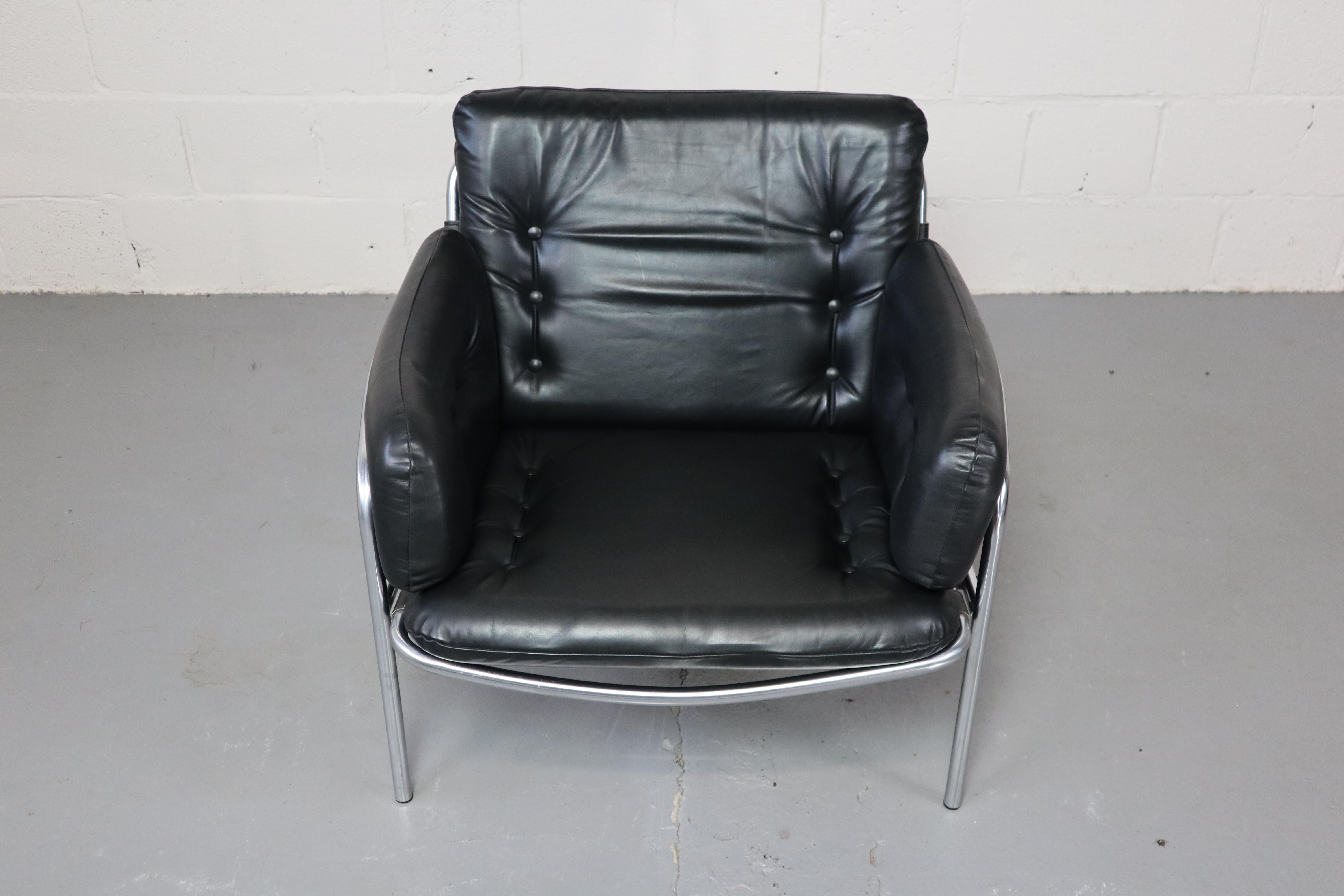 20th Century Osaka SZ08 lounge chair by Martin Visser for 't Spectrum Netherlands, 1969 For Sale