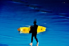 Climbing by Osama Esber - Contemporary Figurative Photography - Surfer