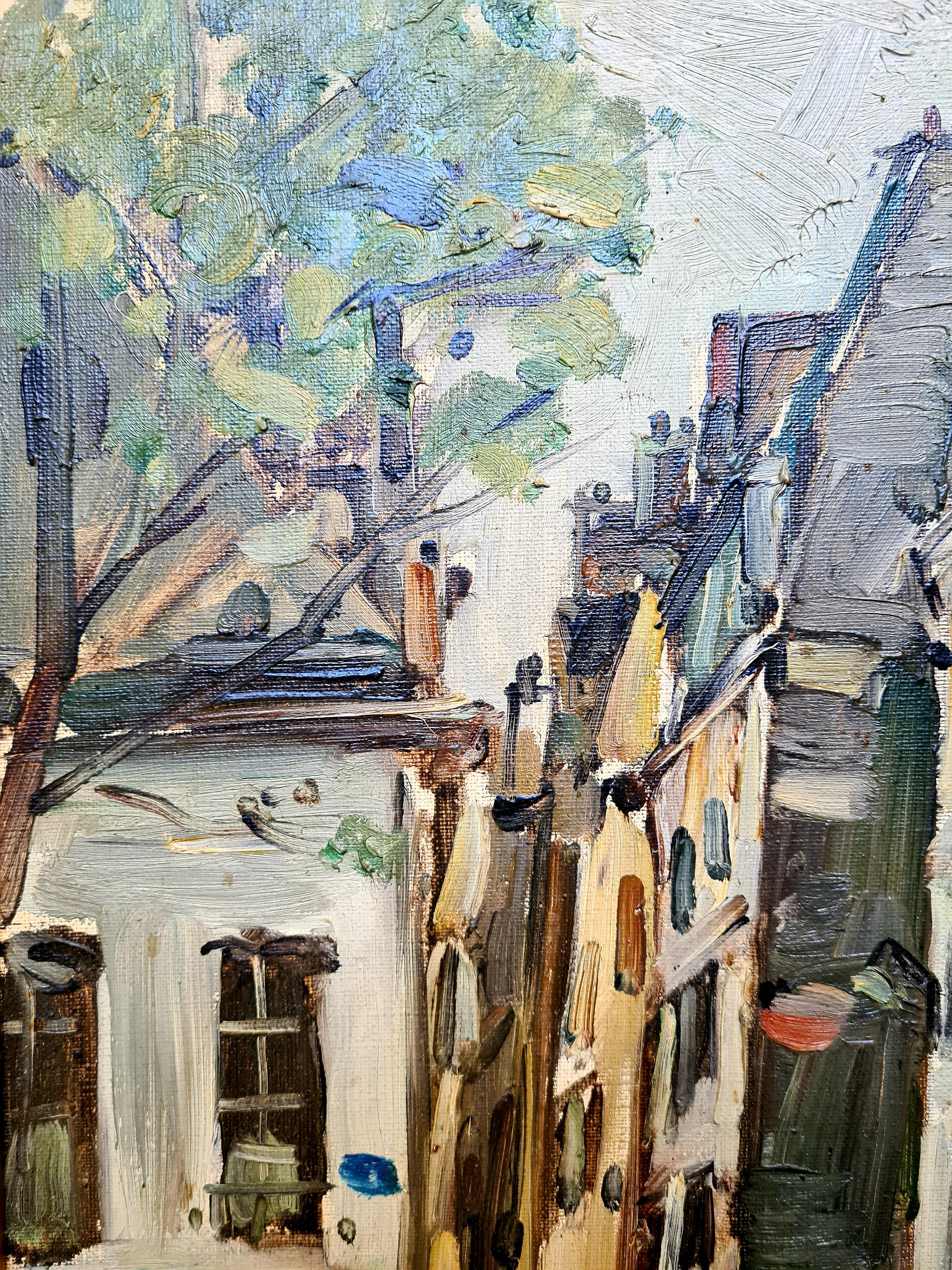 Street View della scuola di Montparnasse, Circolo di Takanori OGUISS & Foujita 4