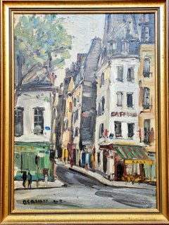 Street View della scuola di Montparnasse, Circolo di Takanori OGUISS & Foujita