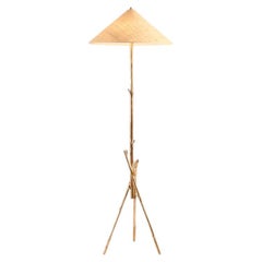Osanna Visconti di Modrone, Bambu, Bronze Floor Lamp Italy, 2021