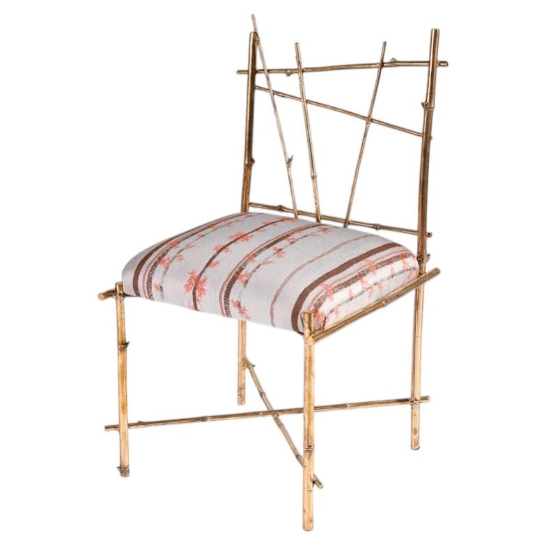 Osanna Visconti di Modrone, Bambu, Bronze Side Chair, Italy, 2021