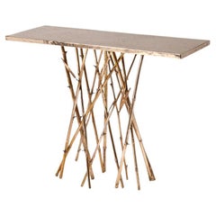 Osanna Visconti di Modrone, Bambù, Console, Bronze, Italy, 2024
