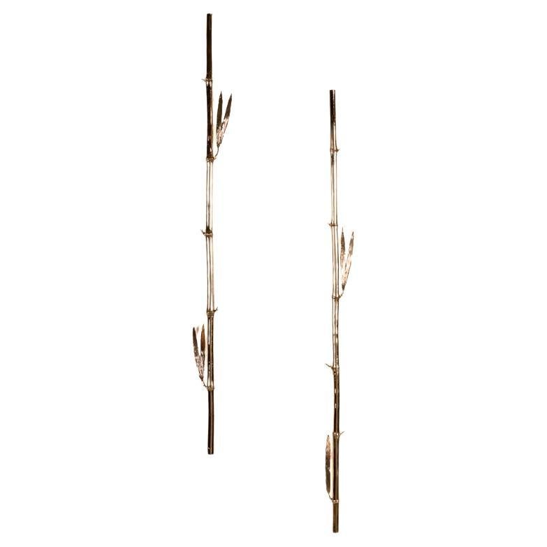 Osanna Visconti di Modrone, Bambù, Pair of Sconces, Style 1494, Italy, 2024 For Sale