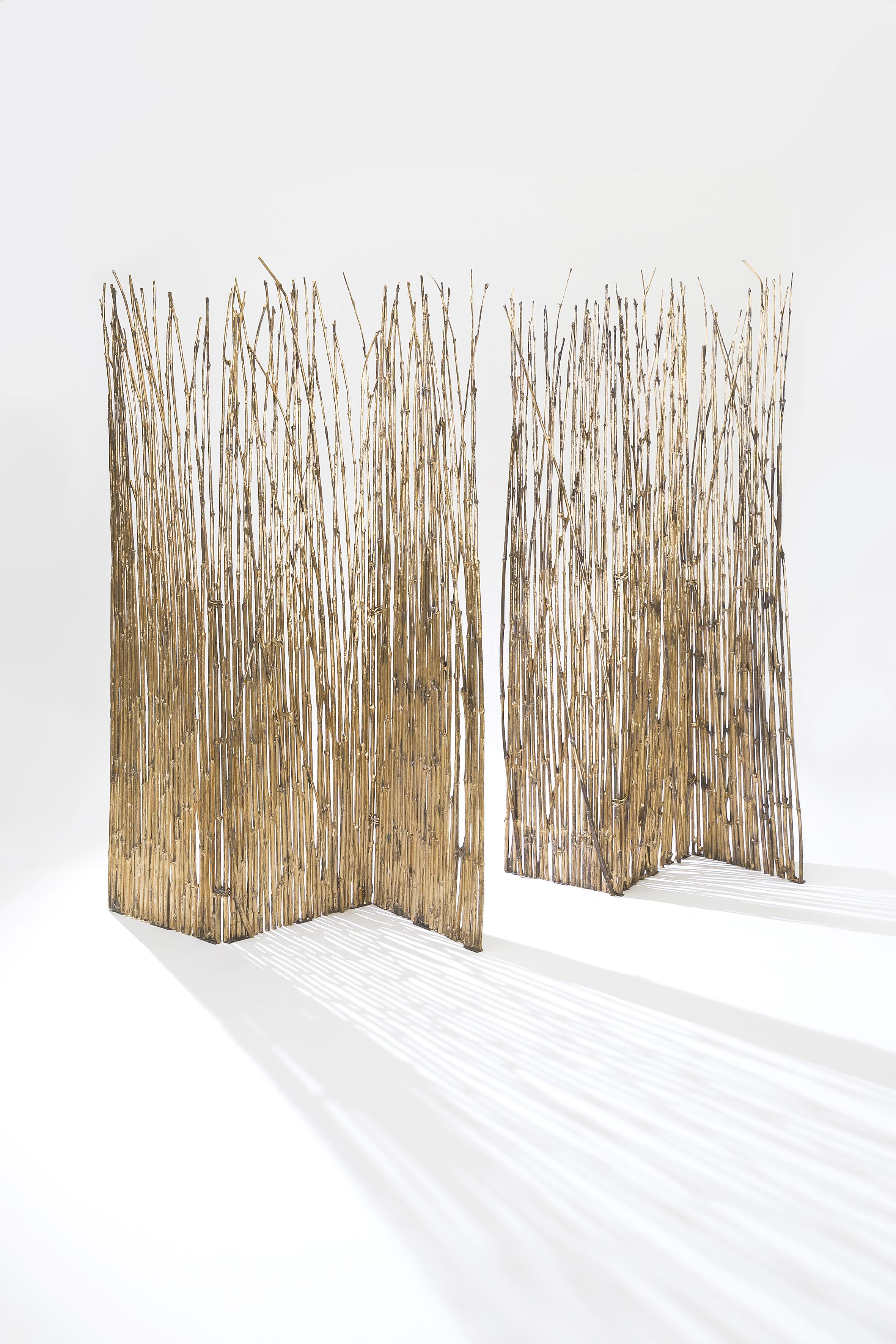 Osanna Visconti di Modrone, Bambù, Paravento (Grande), Bronzo, Italia, 2023 in vendita 1