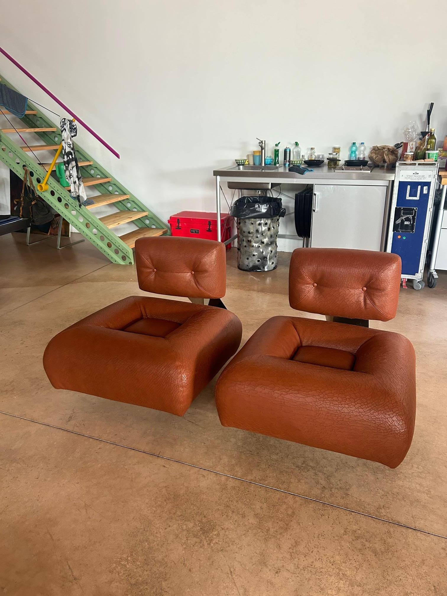 Paire de fauteuils 