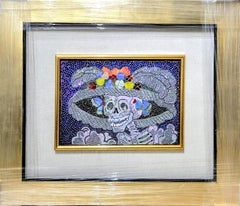 Mosaïque de verre Catrina