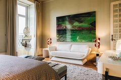 Oscar 2-seater Sofa, in COM fabric, Handcrafted in Portugal by Duistt