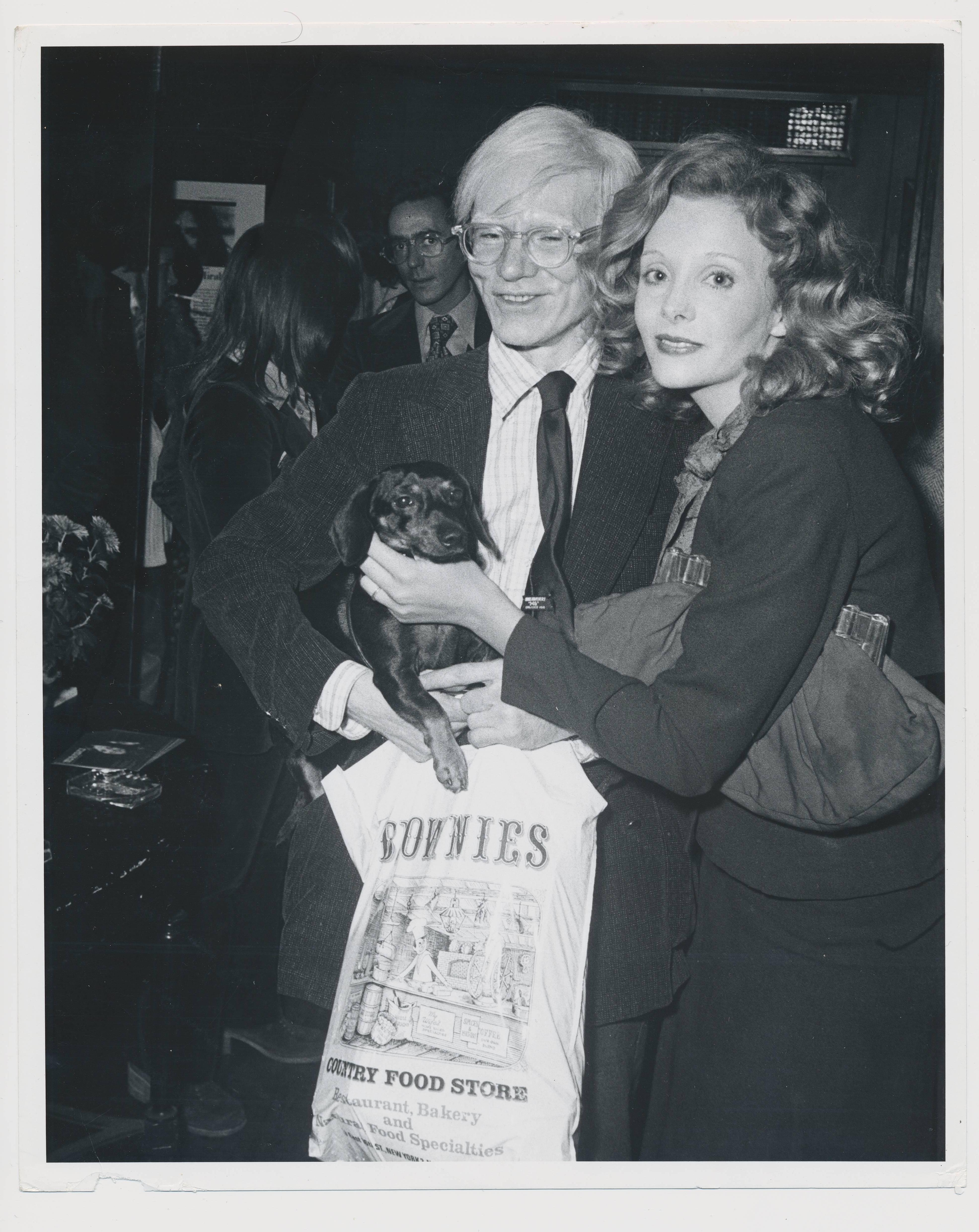 Oscar Abolafia Black and White Photograph - Andy Warhol