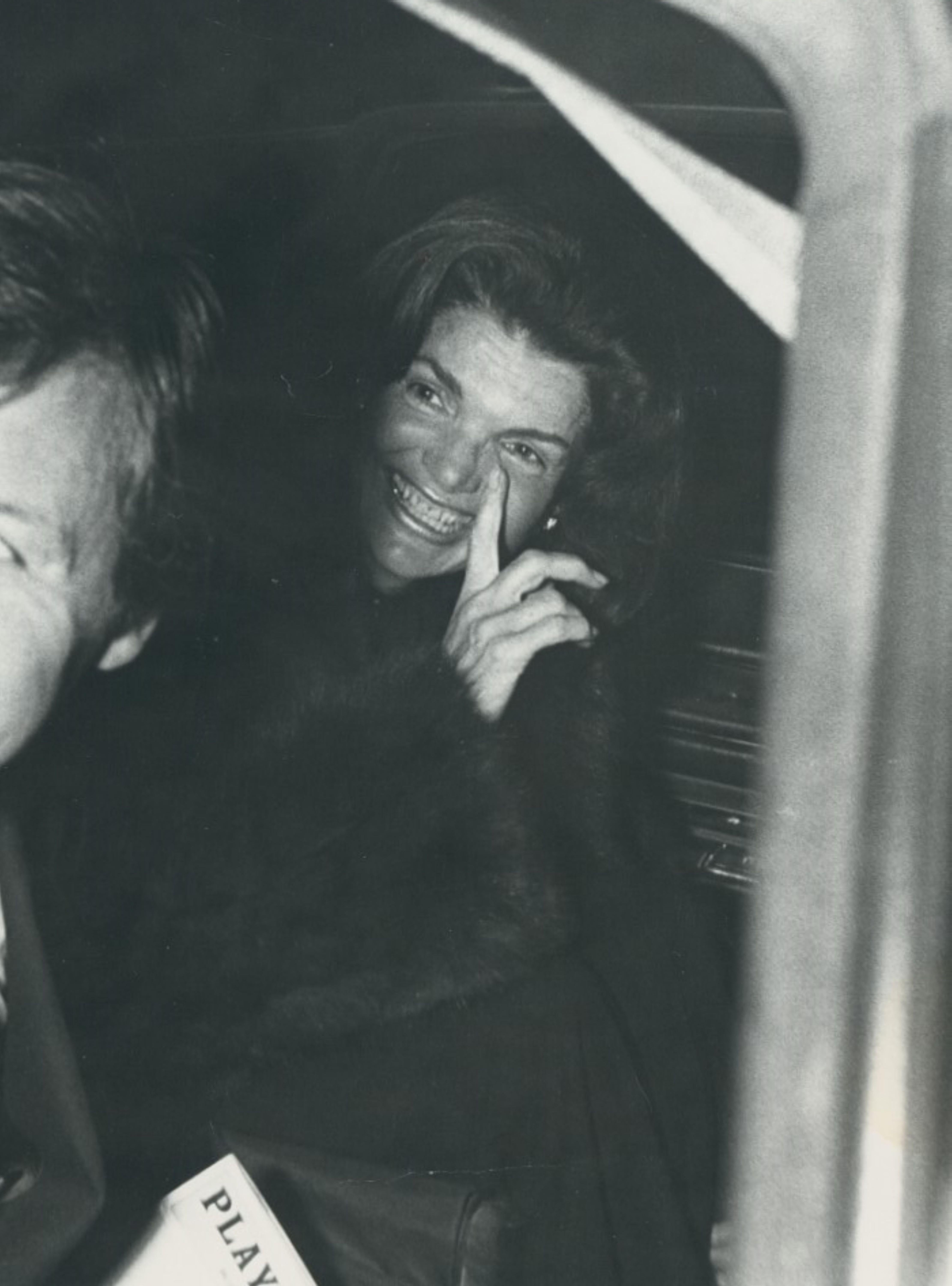 Jackie Kennedy, Schwarz-Weiß-Fotografie, ca. 1960 (Moderne), Art, von Oscar Abolafia