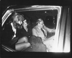 Jackie Kennedy y Frank Sinatra - Prensa original