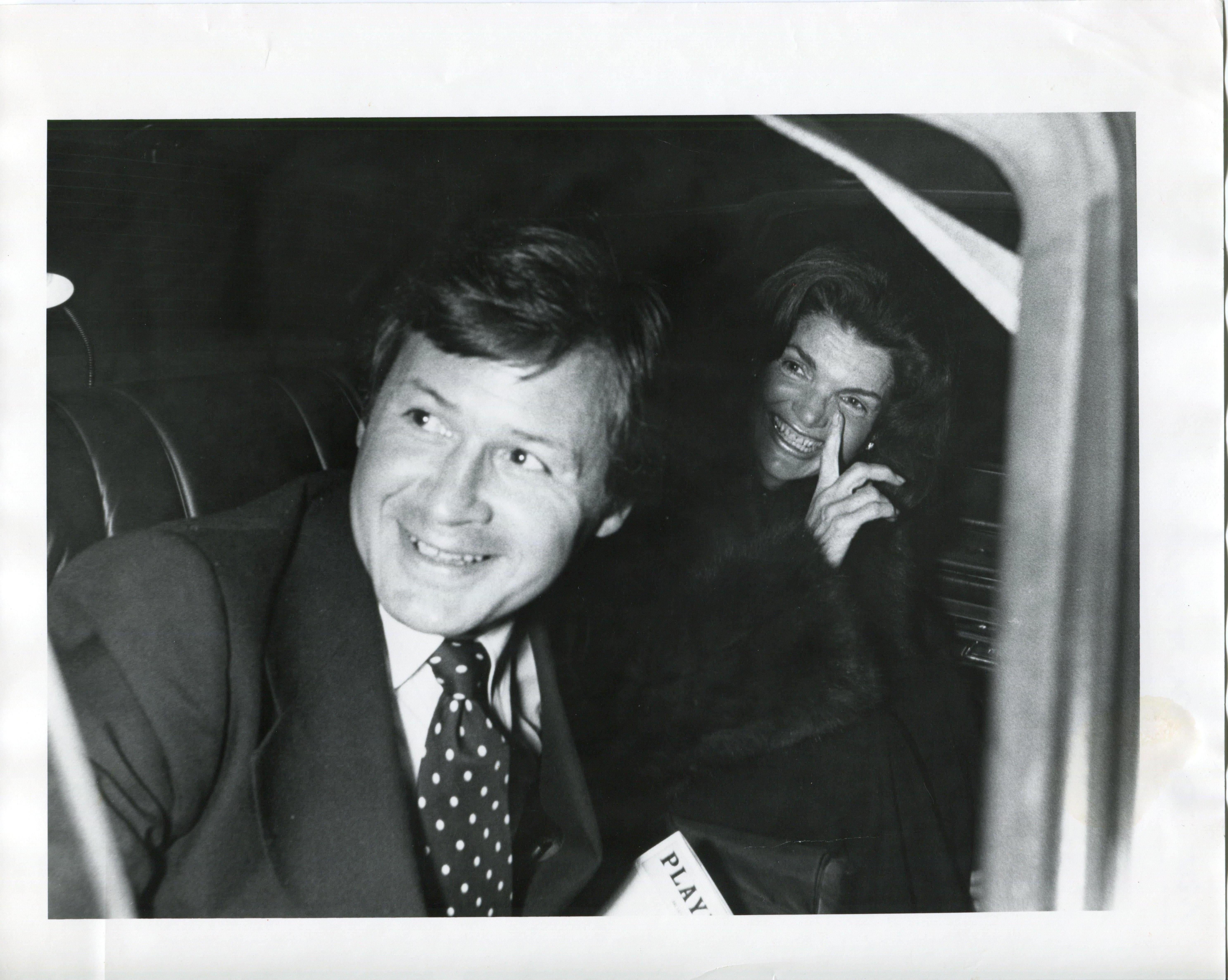 Oscar Abolafia Black and White Photograph - Jackie Kennedy - Original Press Photo