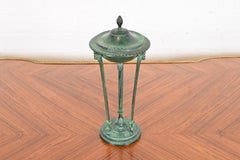 Oscar Bach Style Neoclassical Footed Bronze Censer