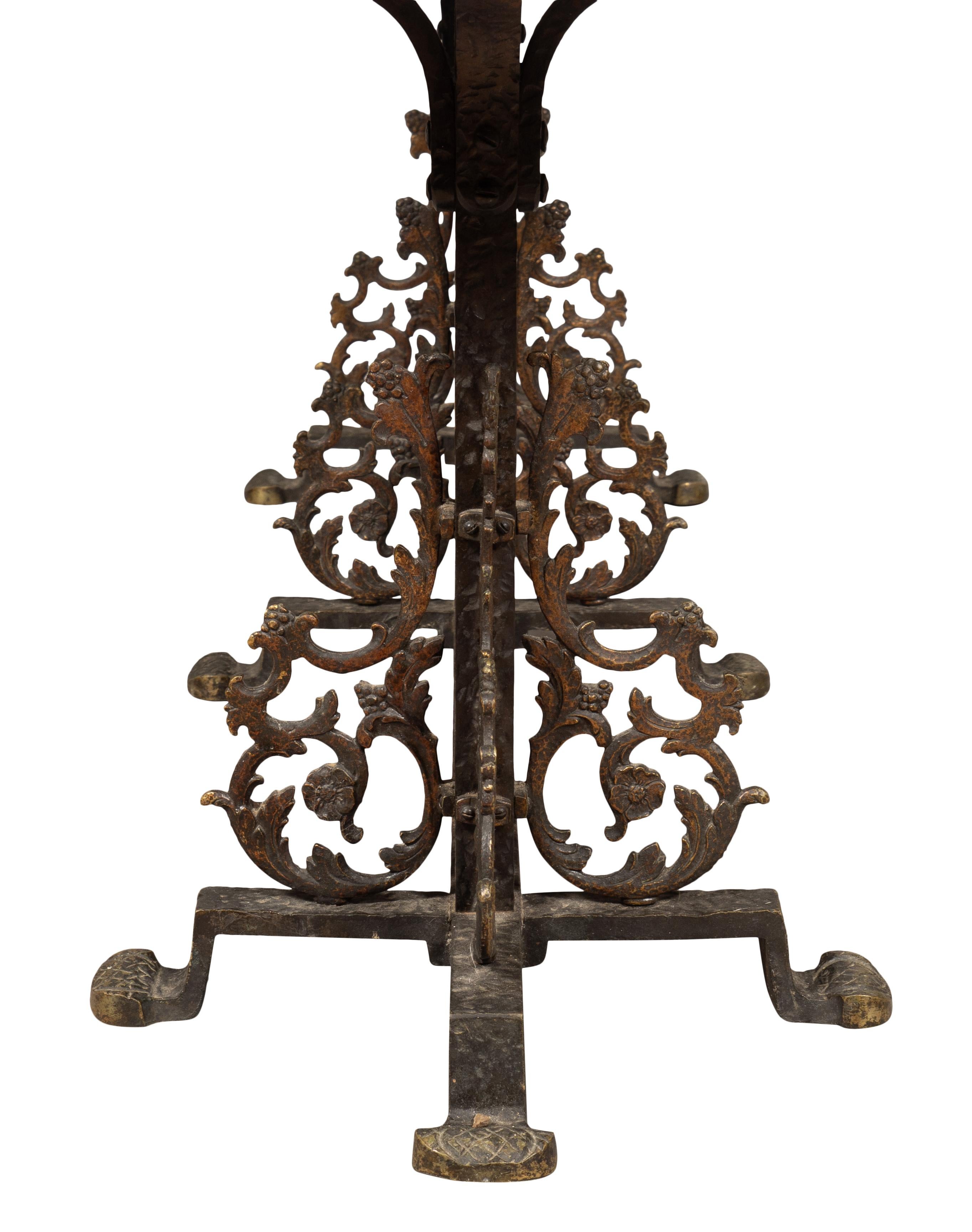 Banc en fer forgé Oscar Bach en vente 5