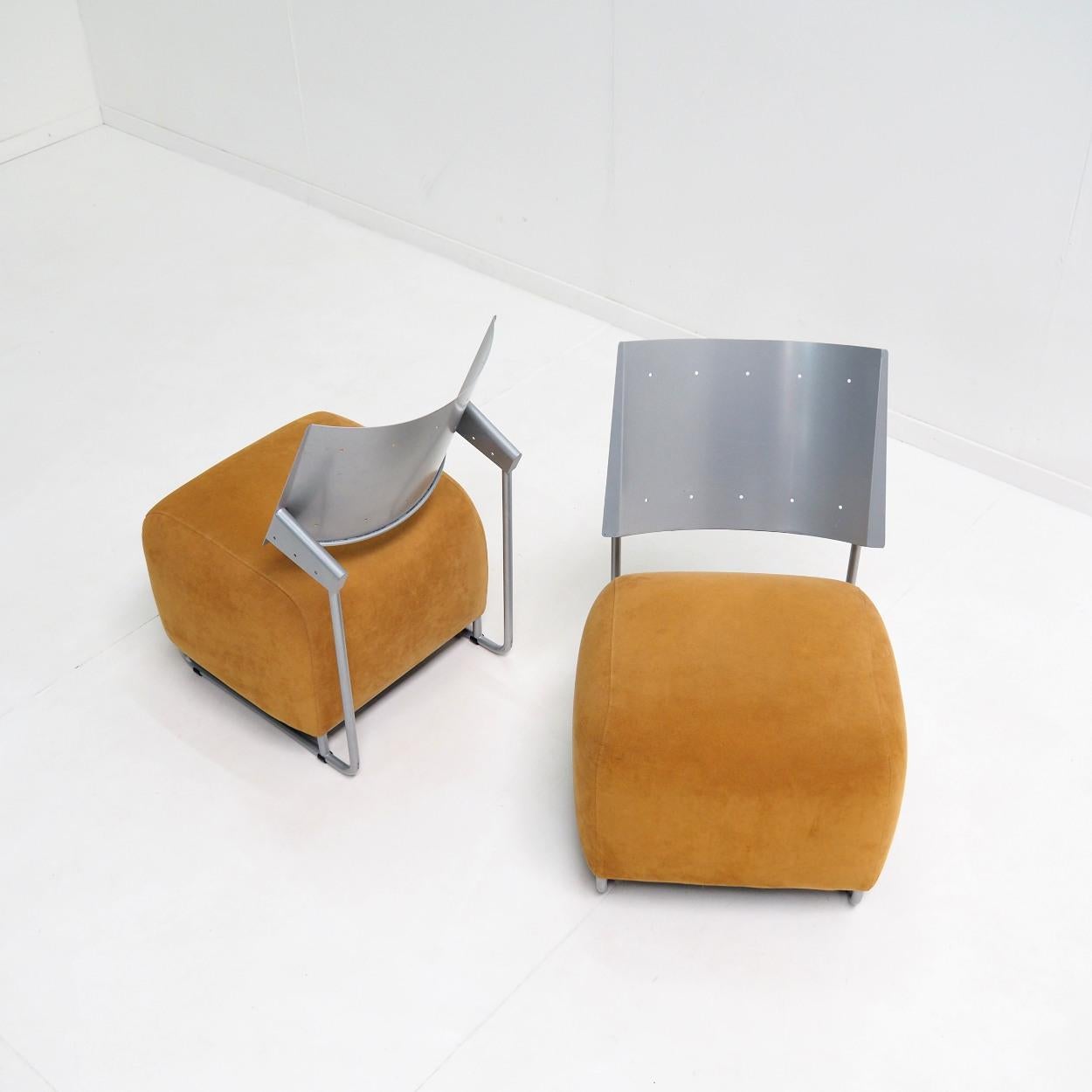 Post-Modern ‘Oscar’ Chairs by Harri Korhonen for Inno Interior Oy, Finnish