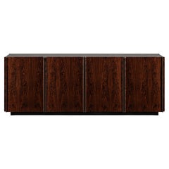 Buffet Oscar Contemporary, design brésilien d'inspiration moderniste, bois laqué