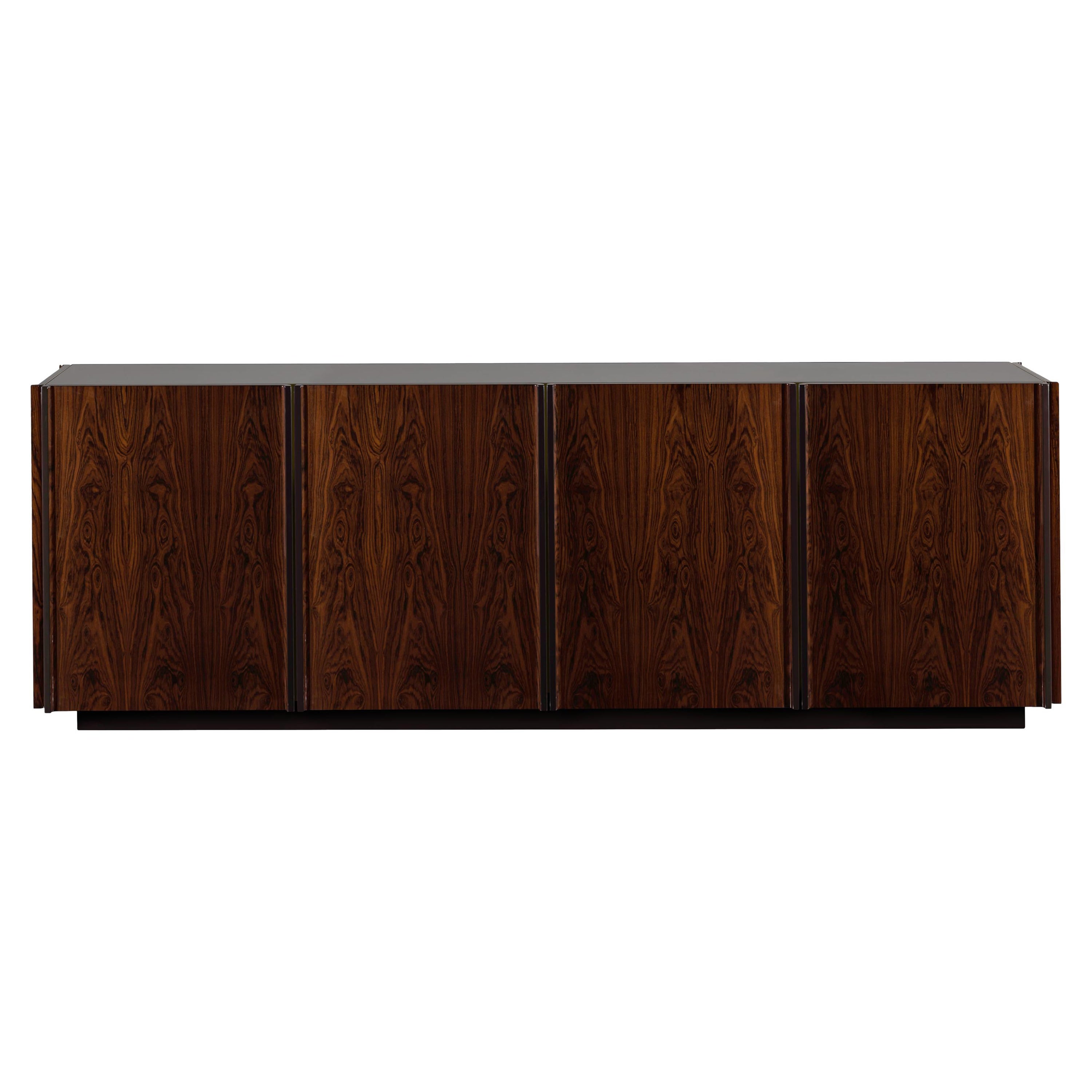 Oscar Credenza Natural Wood Handmade Sophisticated Details 240