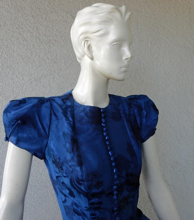 Purple Oscar de la Renta 2006 Runway Ballerina Dress Pants Ensemble For Sale